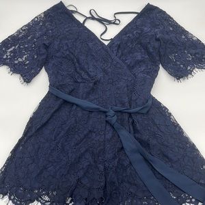 Francesca’s Lace Romper